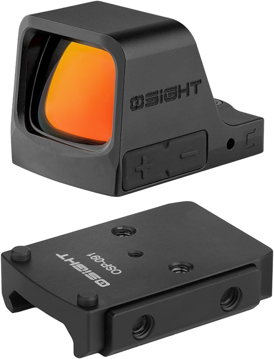 OSIGHT C Micro Red Dot Sight - Compact Design with OSP-091 Low Profile Mounting