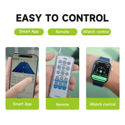 PUSUN Tennis Ball Machine, PT-Smart Pro Padel Tennis Ball Launcher with App/Remote/iWatch Control, 115+Ball Capacity, AI Drill/Program/Full-Court Random Shot, 4-6H Battery Life, Portable&Professional