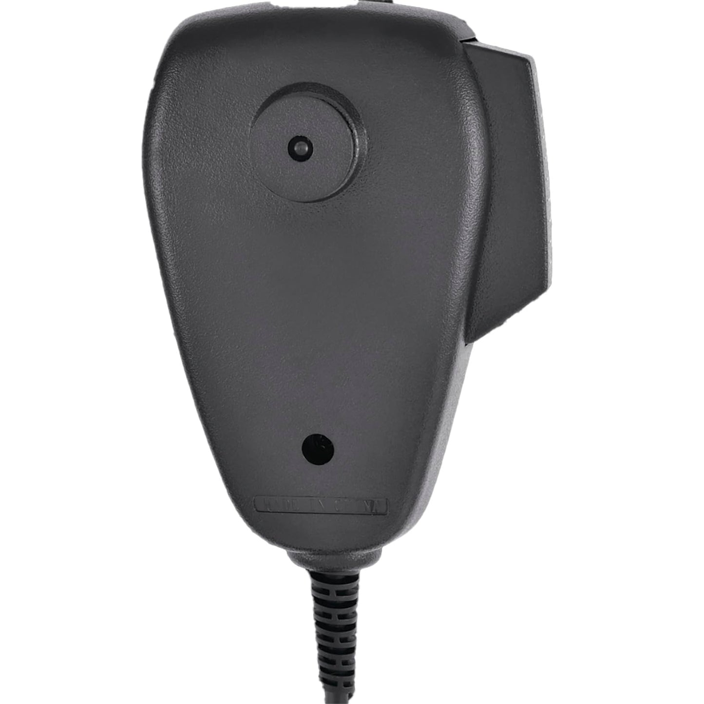Cobra HG M77 Premium Replacement Noise Canceling CB Microphone (Black) – 4 Pin Connector, 9 Foot Cord, Heavy Duty ABS Shell, Wire Mesh Grille, Left Side Push To Talk, Chrome Connector, One Size