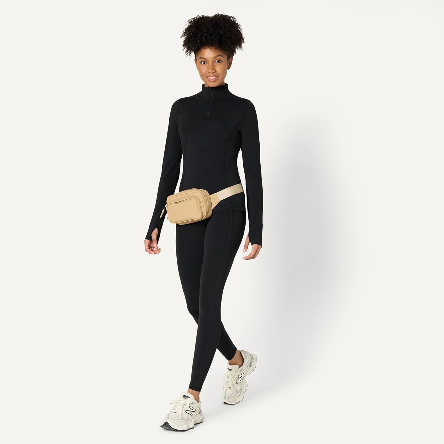 Skiennix Women's Active Quarter Zip Pullover Jacket - Buttery Soft Slim Fit, Perfect for Workouts