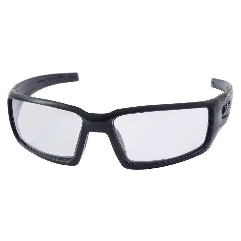 Howard Leight Hypershock Shooting Safety Eyewear, Black Frame, Clear Lens with Uvextreme Plus Anti-Fog Lens Coating (R-02220)