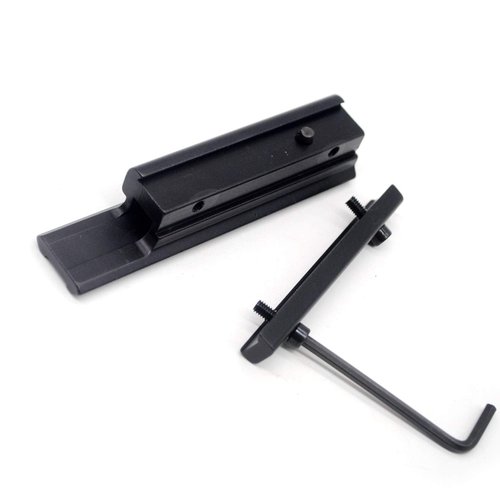 Trirock New Tactical 9 Slots Dovetail Weaver Picatinny Rail Adapter Extend 11mm to 20mm Scope Mount Riser