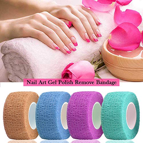 12 Colors Self-Adhesive Cohesive Bandage Wrap - Mix Colors