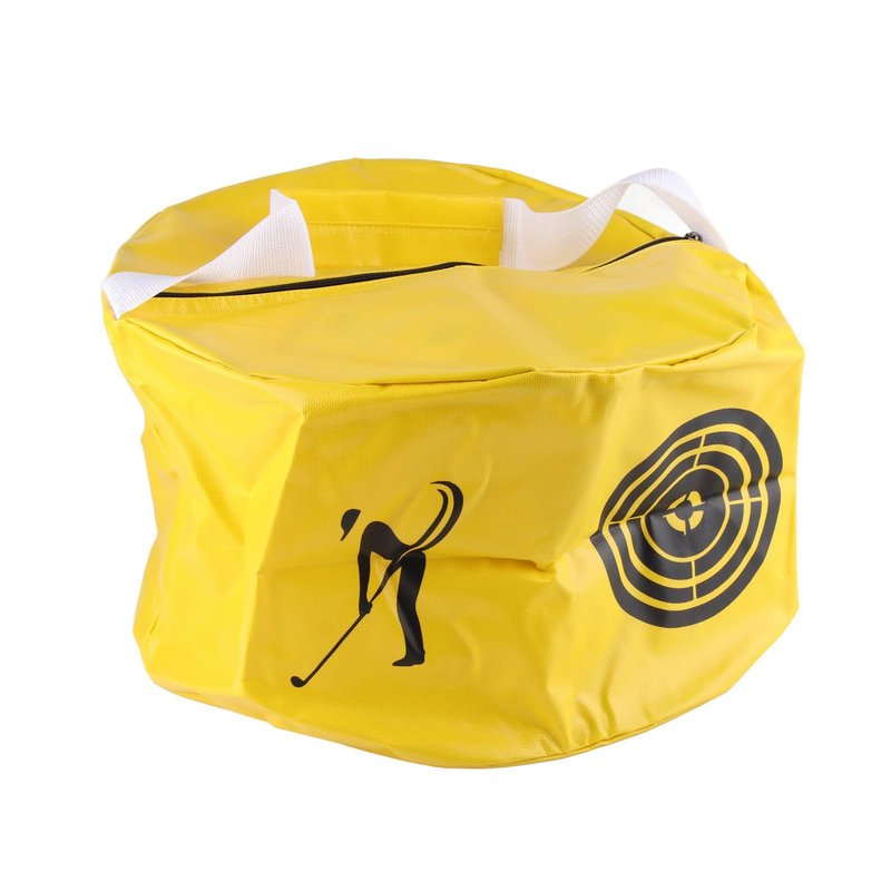 Yosoo Health Gear 2 Colors Soft Impact Bag Smash Bag Training Aid Impact Bag Swing Trainer for Impacting Training(Yellow)