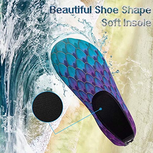 Quick-Dry Aqua Socks for Men & Women - Multicolor Water Shoes