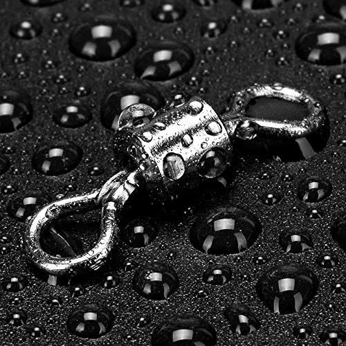 200pcs Heavy Duty Fishing Swivels - Stainless Steel Barrel Swivels