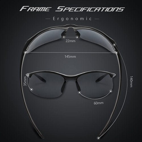 JULI Polarized Sports Sunglasses for Men Women for Running Fishing Baseball Driving MJ8002