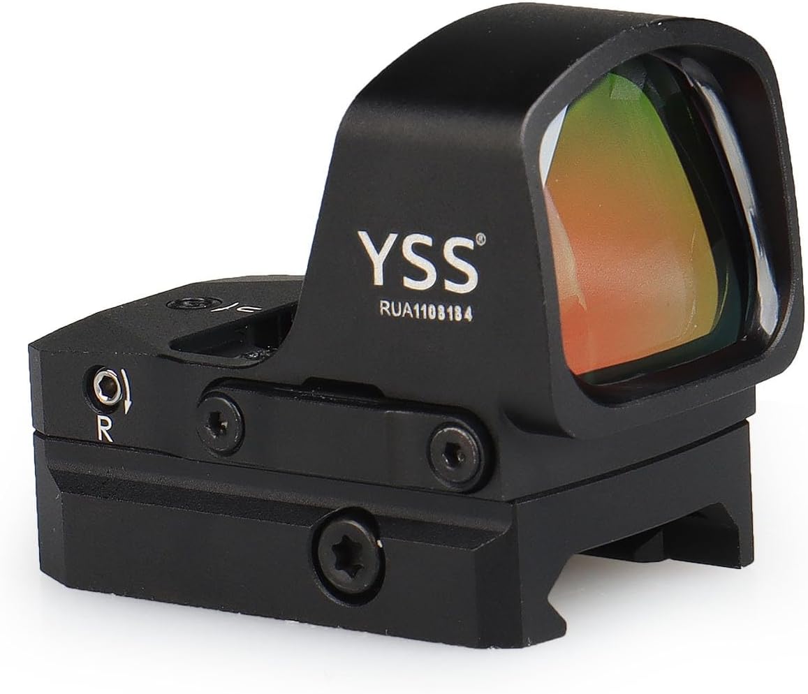 YSS Red Dot Sight - Shake Awake Optic for Pistols, Rifles & Shotguns | 3MOA, 8 Brightness Settings