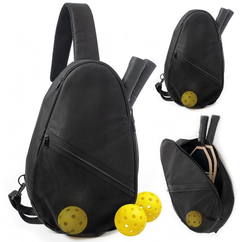 Crossbody for Pickleball - Versatile Satchel for Pickleball Equipment and Accessories - Crossbody Paddle Bag by Kryn