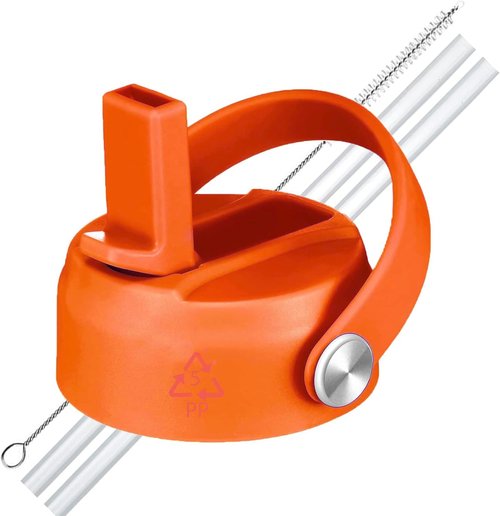 Hydro Flask Flex Straw Lid - Replacement Cap for 20/32/40 Oz Wide Mouth Bottles | Convenient Handle