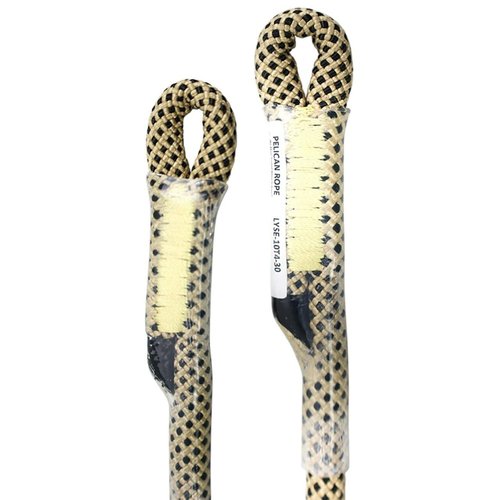 Bulldog 8mm & 10mm - USA Made Friction Hitch 100% Technora, 5400 MBS, Prusik by Pelican Rope - Arborist Rope, Tree Gear, Accessory Cord (30, 8mm Diameter)