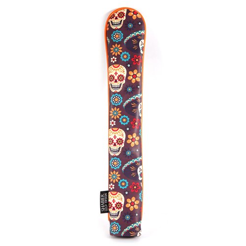 SHABIER PU Leather Waterproof Golf Alignment Stick Cover Club Protector Holds Sticks (Sugar Skull)