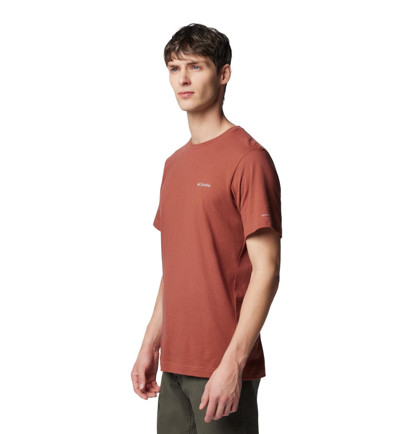 Columbia Men's Thistletown Hills Short Sleeve, Auburn Heather, Large