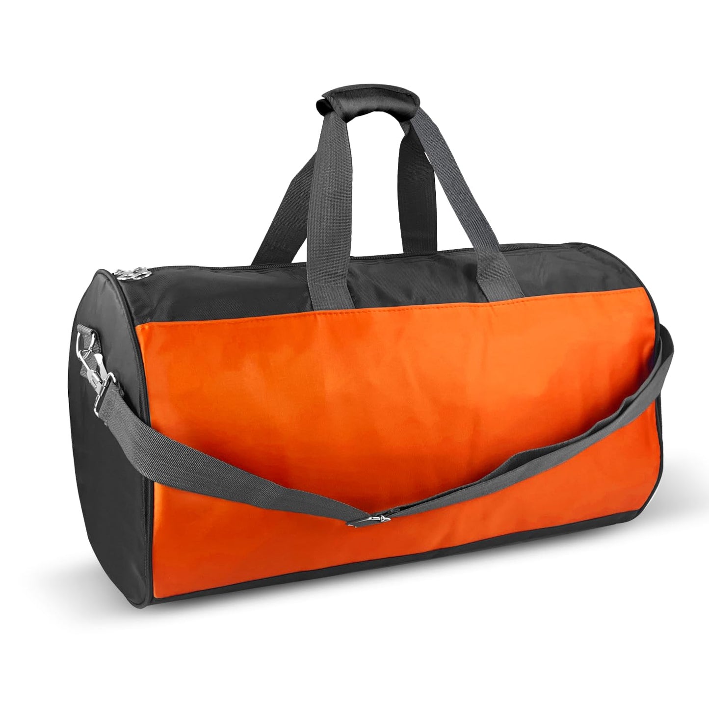 C&F BOGMOST Small Travel Duffel Bag Foldable Waterproof Gym Bag for Gym Beach Swim Bag Men Women Duffle Bag Lightweight Oxford Cloth Sports Bag-Orange