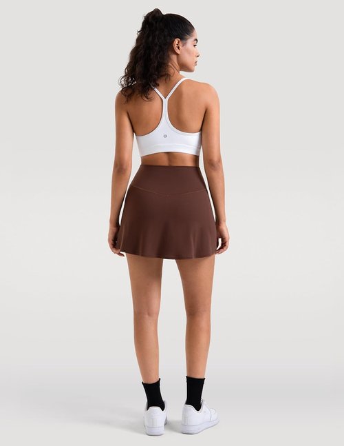 Colorfulkoala Dreamlux Skirts - High Rise Athletic Golf & Tennis Skorts with Pockets for Women