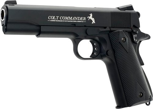 Colt Commander .177 BB Gun Air Pistol - Metal Frame Design for Realistic Shooting Experience