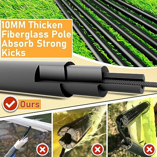 7x5 FT Portable Kids Soccer Goal - Durable Weatherproof Design