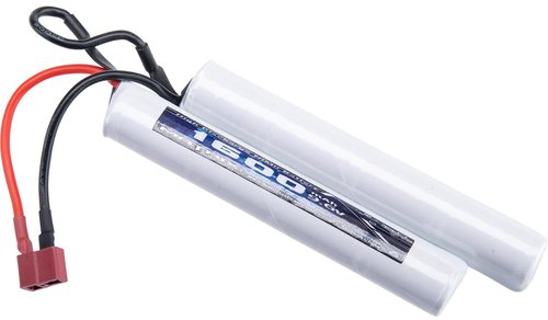 Evike Airsoft - Matrix High Output Nunchuck Type Airsoft NiMH Battery (Configuration: 9.6V / 1600mAh / Standard Deans)