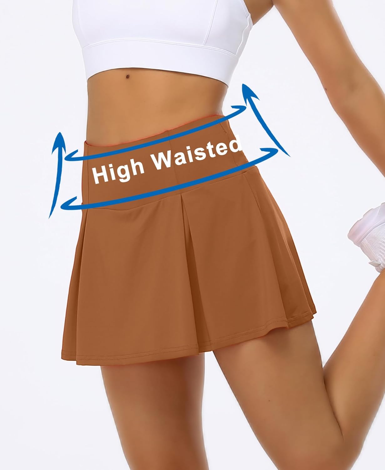 Skiennix Women's Active Skort - Lightweight Performance Skirt for Running, Tennis & Golf