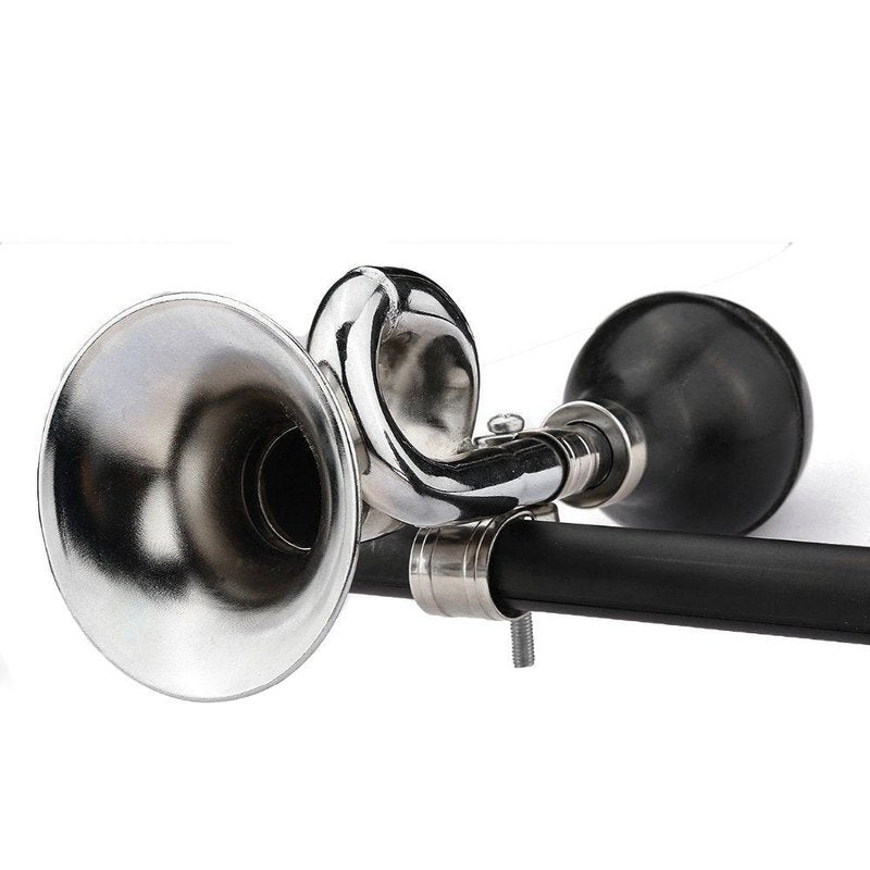 Coolrunner Classic Clown Bugle Horn Metal Bike Horn Bicycle Bell for Vehicles Golf Cart