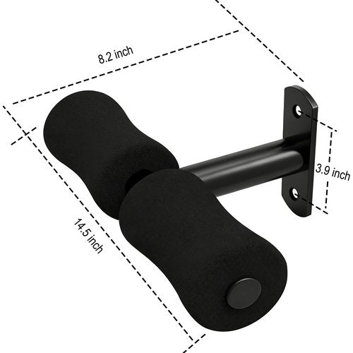 WYGVNR Wall Mounted Sit Up Bar Sit-ups Foot Holder, Sit Up Exercise bar, Nordic Hamstring Curl, Sit Up Assistant Device Abdominal Core Workout