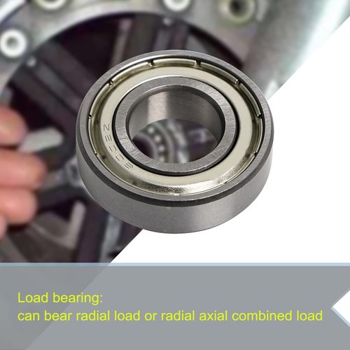 Aopin 6002Z Skateboards Bearings Ball Bearings 0.60 x OD 1.26 Inch Double Iron Sealed Miniature, Applicable for Skateboards, 3D Printer Inline Skates Roller Skates Longboards Scooters,8 Pcs
