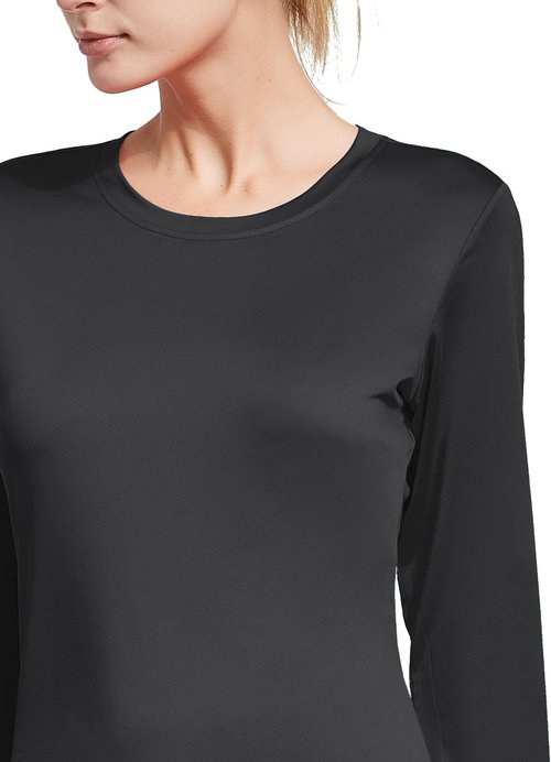 Baleaf Long Sleeve Workout Tops - Women's Athletic Shirts | Quick-Dry, Lightweight & Moisture-Wicking