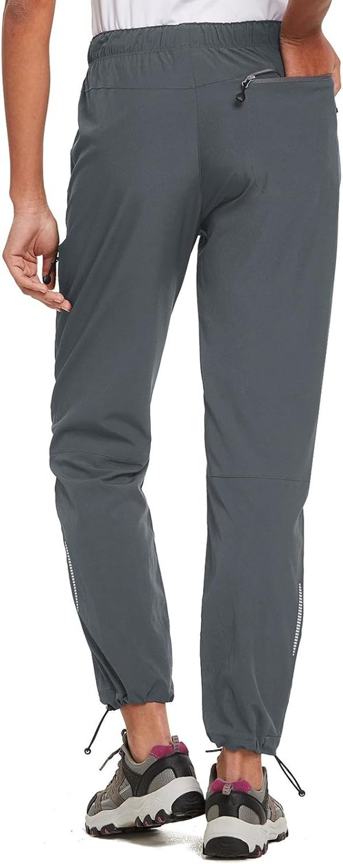 Baleaf Women's Hiking Pants - Quick Dry Lightweight Cargo Design | Water Resistant & Elastic Waist