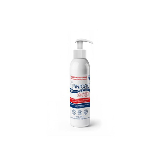 LINTOPIC Anti-Friction Cream – Prevents Chafing & Skin Irritation | Non-Staining, Fast-Absorbing Formula | Ideal for Athletes, Running, Cycling & Daily Protection (100ml)