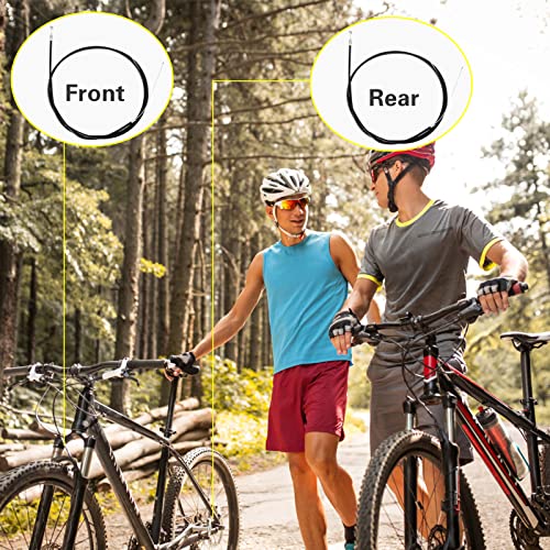 Bike Brake Cable Set - Front & Rear Universal Bicycle Cables