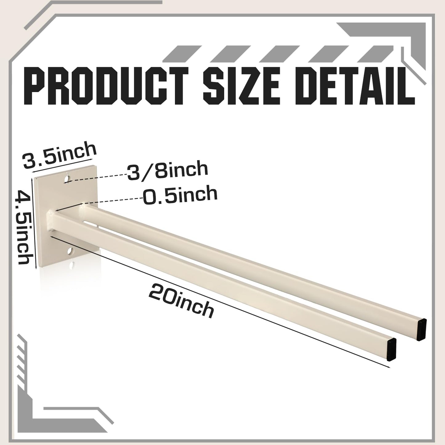 Zonon 4 Pcs Tool Rack for Shovels Spades Rakes Brooms Shovel Holder for Truck and Shovel Rack Heavy Duty Powder Coated Steel Wall Mount Storage Organizer Garage and Shed