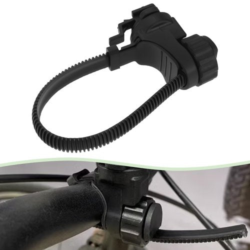LT Easiyl 1Pc Bike Light Mount Tension Strap Mount Compatible with Bontrager Compatible with Ion Pro RT Bicycle Light Flashlight Front Light Black