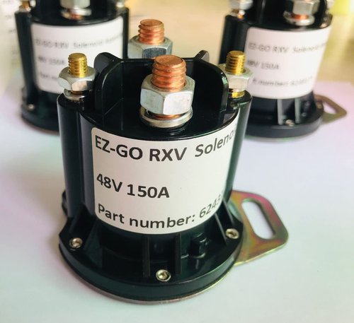 Golf Cart EZGO RXV Solenoid, 48V 150A,4 Terminal Replace OEM# 624317,649373