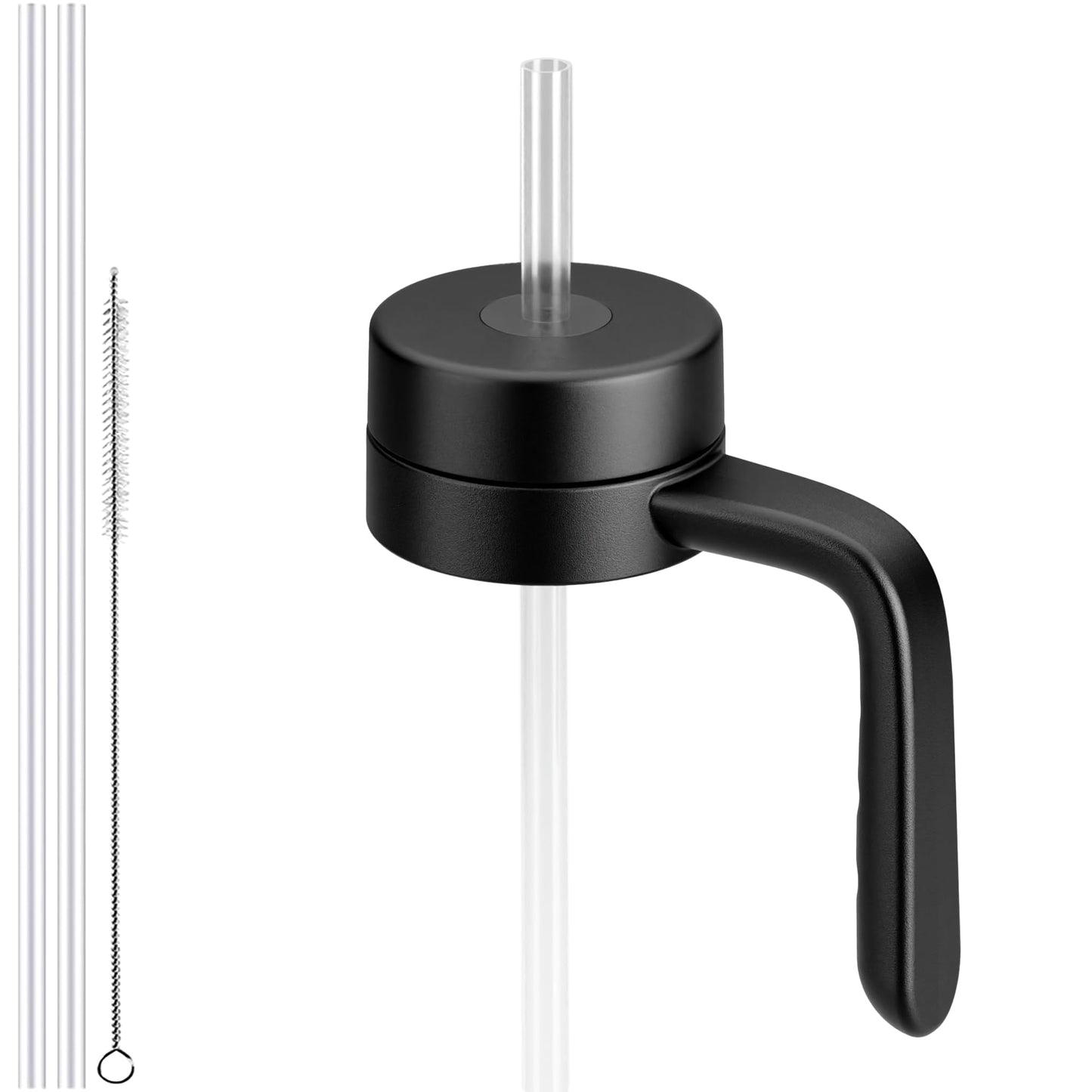 Replacement Lid for Hydroflask Wide Mouth Water Bottle, Top Lids with Straw for Hydro Flask Accessories, Top Sport Bottle Handle Cap for Hydroflask 12 16 20 32 40 64 128 oz Wide Mouth