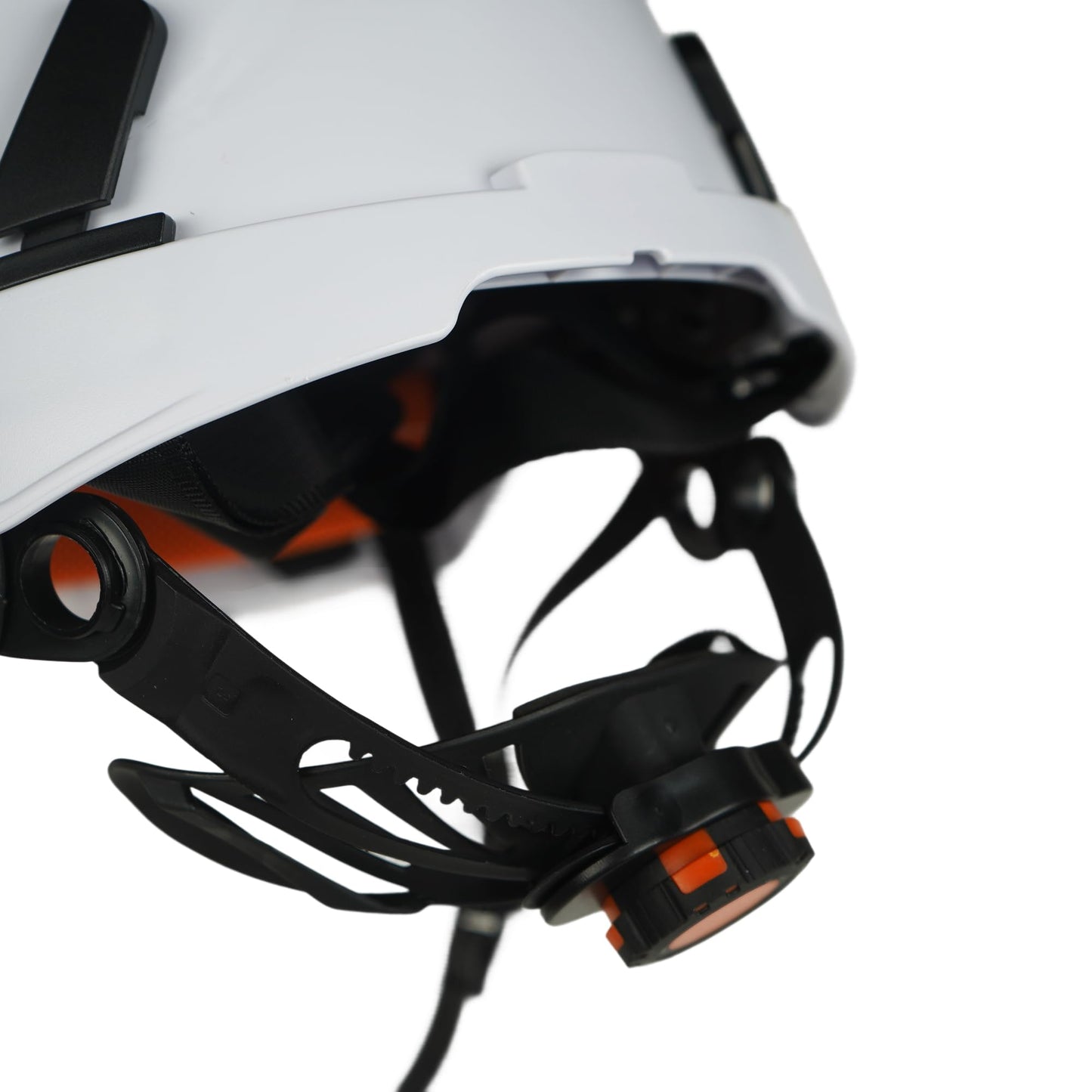 Fusion Climb Meka II Climbing and Zipline Safety Helmet - White, 6.25-Inch H x 10.3-Inch L x 8.25-Inch W