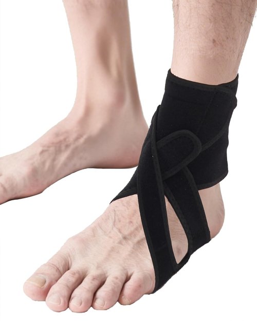 Healsmile Adjustable AFO Brace for Drop Foot Relief - Medical Foot Drop Orthotic Support for Stroke Recovery, Plantar Fasciitis & Walking Stability - Breathable Lightweight (Men/Women), Left