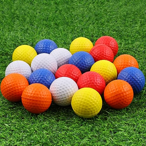 41mm Foam Golf Balls - 20 Pack Soft Practice Balls for Indoor & Outdoor