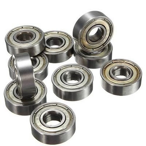 YC° Badass Sharks 10pcs Carbon Stainless Steel Skateboard Bearings Wheels ABEC-5 608ZZ Solver