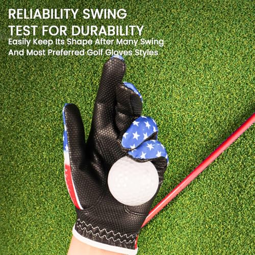 Kids Golf Glove - Left Hand USA - X-Large, Extra Grip & Breathable