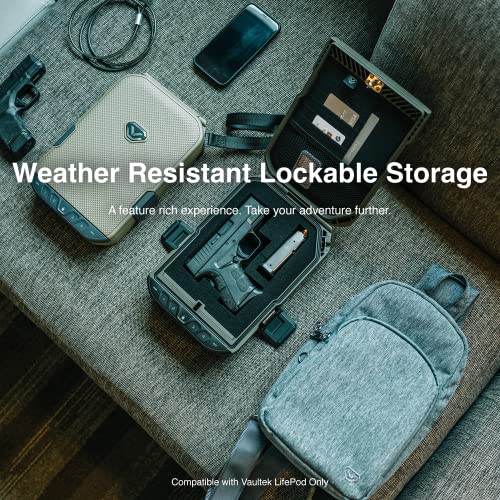 Secure Weatherproof Travel Case with Pluck Foam - 2 Pieces