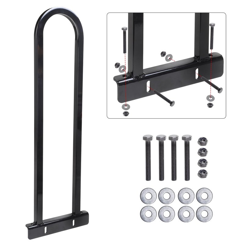 Roykaw Golf Cart Rear Seat Grab Bar Safety Bar Compatible with Club Car, EZGO, Yamaha, Universal Golf Cart Handle Grab for Back Seat, Heavy Duty Rear Seat Hand Rail
