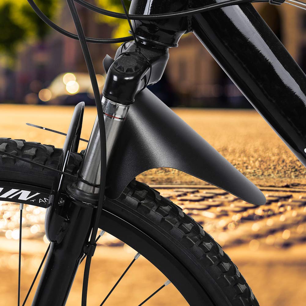 Fenders, Lightweight Mountain Front Rear Mudguards, Mud Guard Fenders Set for Most Bike, Road Bike, Mountain Bike
