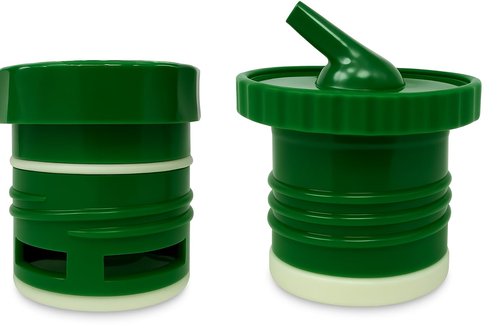 Thermo Bottle Stopper Replacement Part for Stanley. Yerba mate drinking - Thermo to Yerba Mate Termo Pico Mate/Pico cebador Stopper with High Precision Flow Stanley Primer Spike (Green Combo V2)