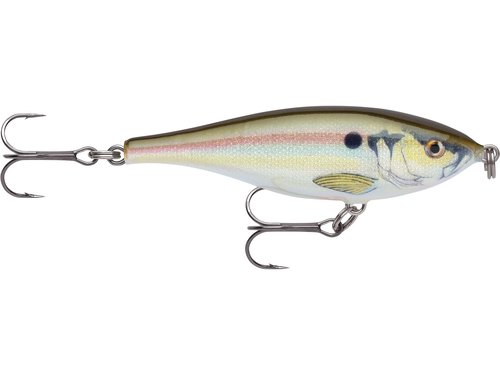 Rapala Twitchin' Rap, Fishing Lure, Hard Bait, 3-1/8", Live River Shad