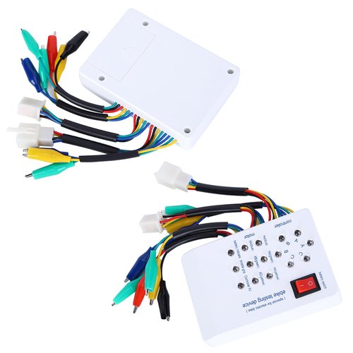 WGFOIP E-Bike Tester, Portable Brushless Motor Tester High Efficiency Motor Check with Indicator for Scooter E-Bike Diagnostics