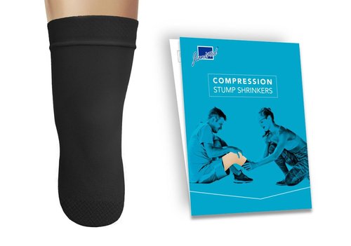 JianiMed Prosthetic Stump Shrinkers–Below Knee, 45cm, Compression, Amputee Socks, 20-30, Daily use, Taiwan Excellence M