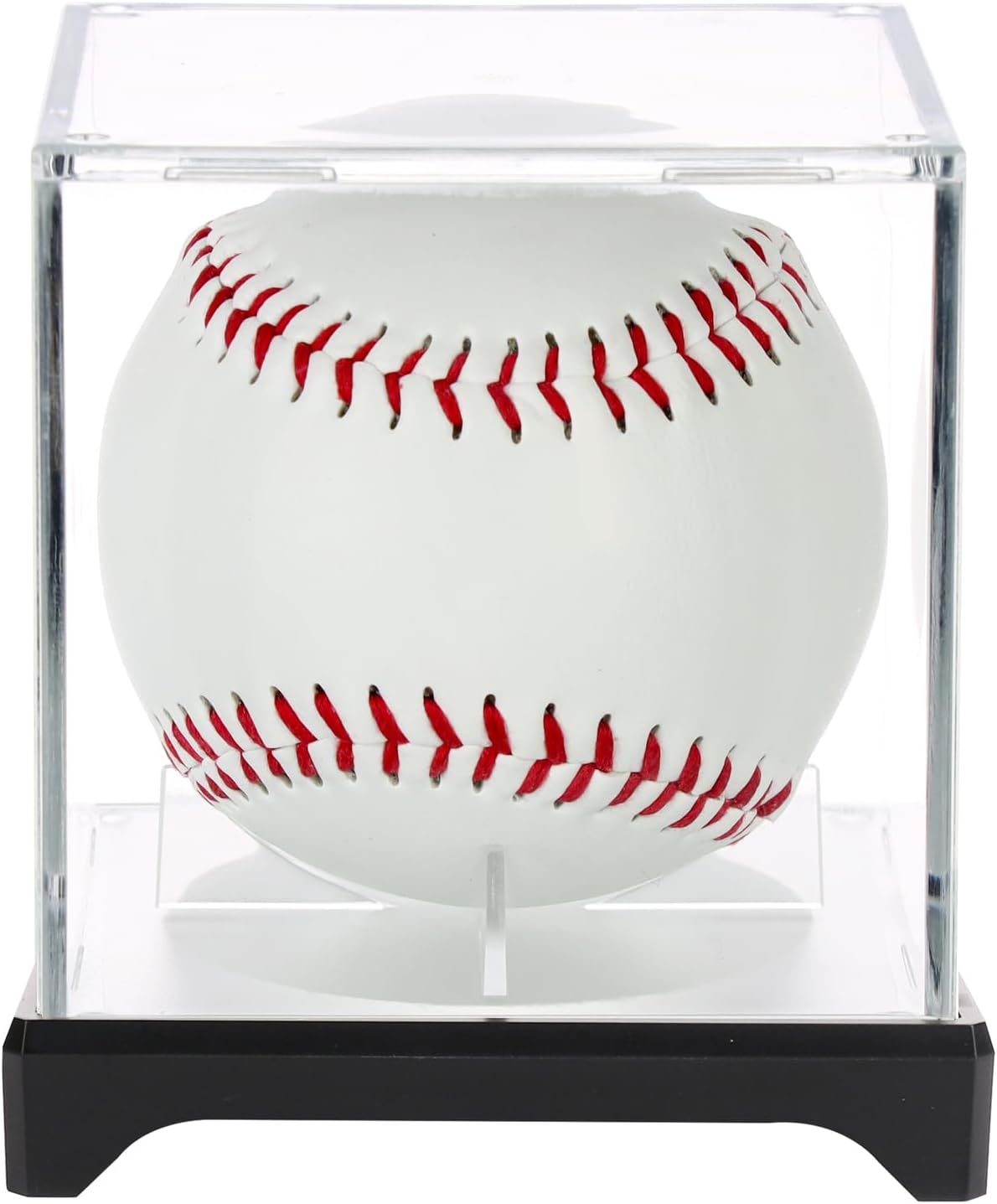 Skiennix Baseball Display Case - UV Protected Acrylic Boxes for 4 Baseballs | Durable & Stylish