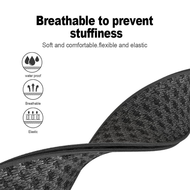 Zenithow Band Compatible with Whoop 4.0- Odor Resistant, Breathable Nylon Whoop Band- Easy to use and Adjustable, Comfort and Durability