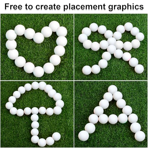 40mm White Ping Pong Balls - 28 Pack for Games & Crafts
