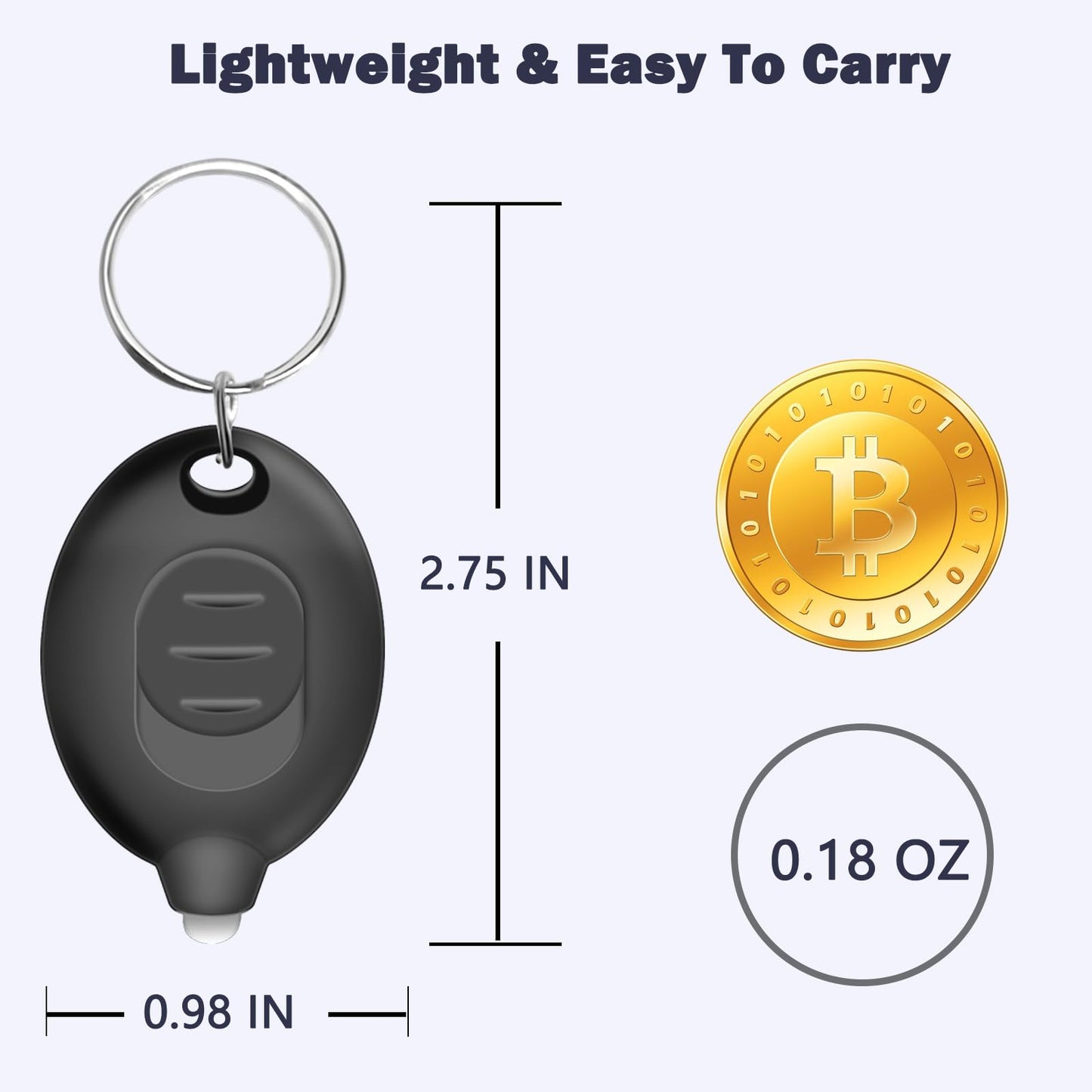Daemson Mini LED Keychain Flashlight, Ultra Bright Tiny Flashlight (16PCS)